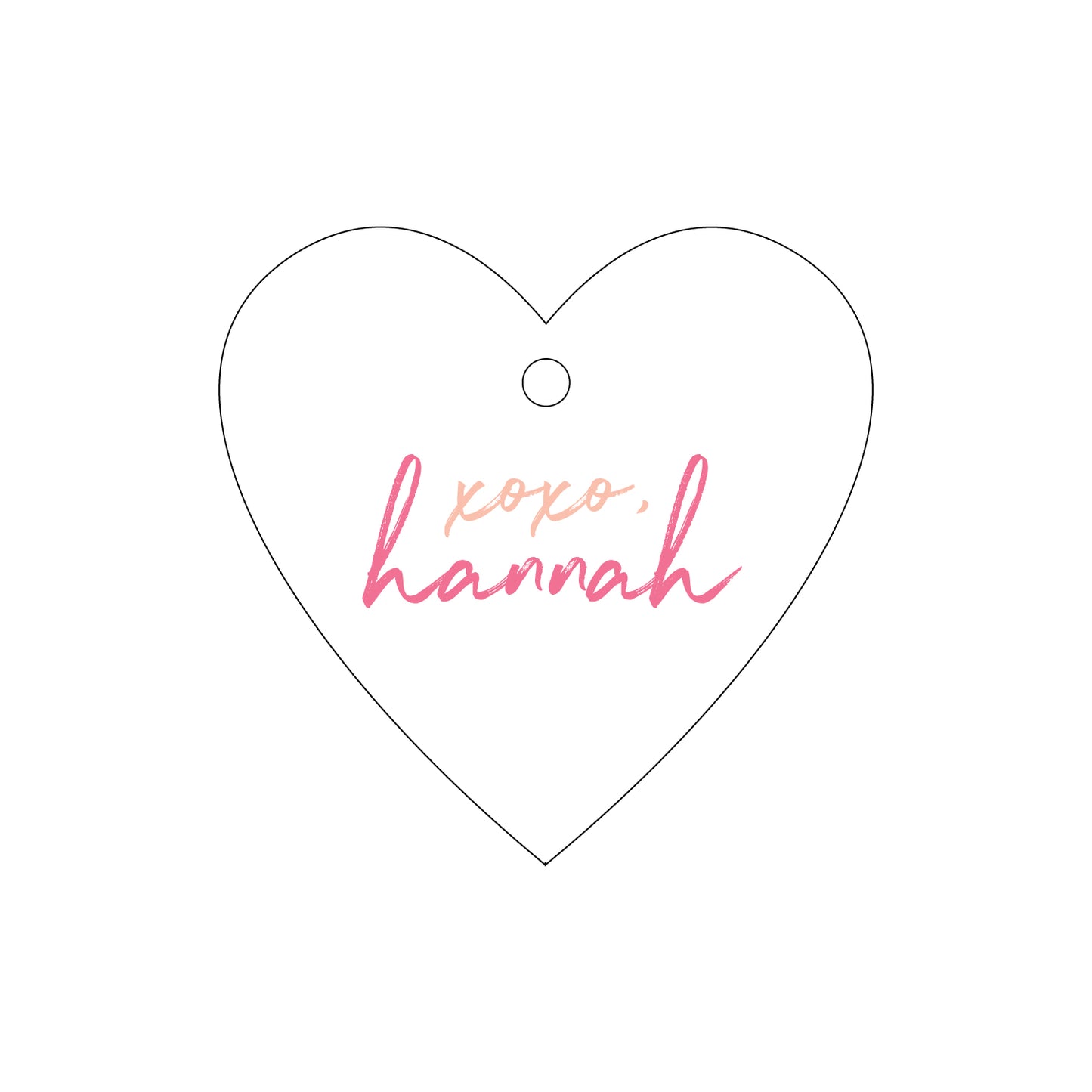 Personalized Gift Tag - T355