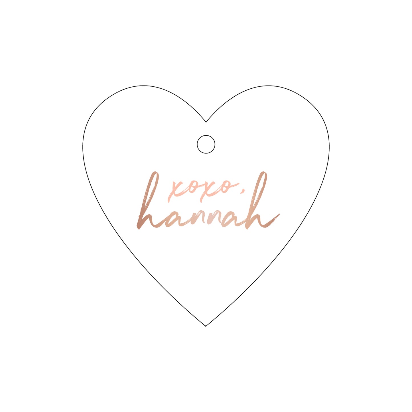 Personalized Gift Tag - T355