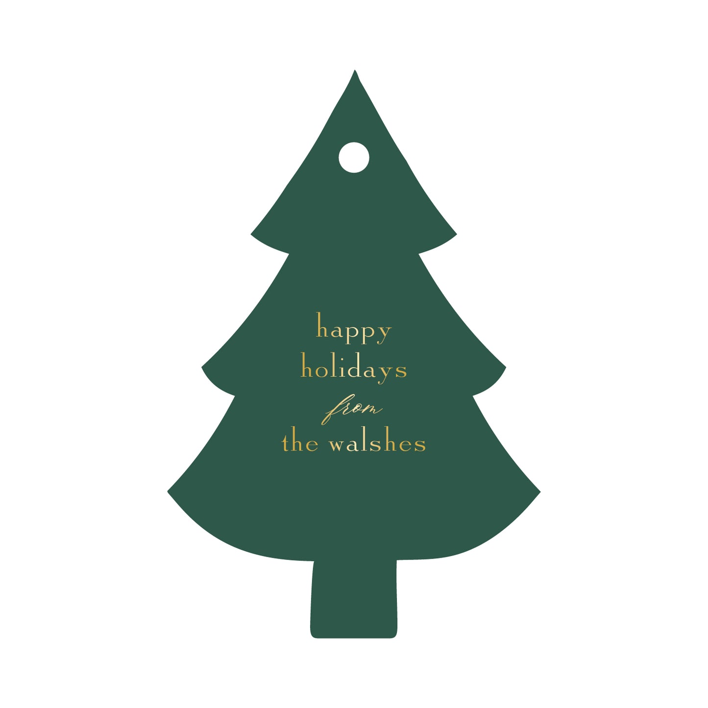 Personalized Gift Tag - T357