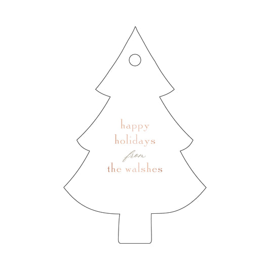 Personalized Gift Tag - T357