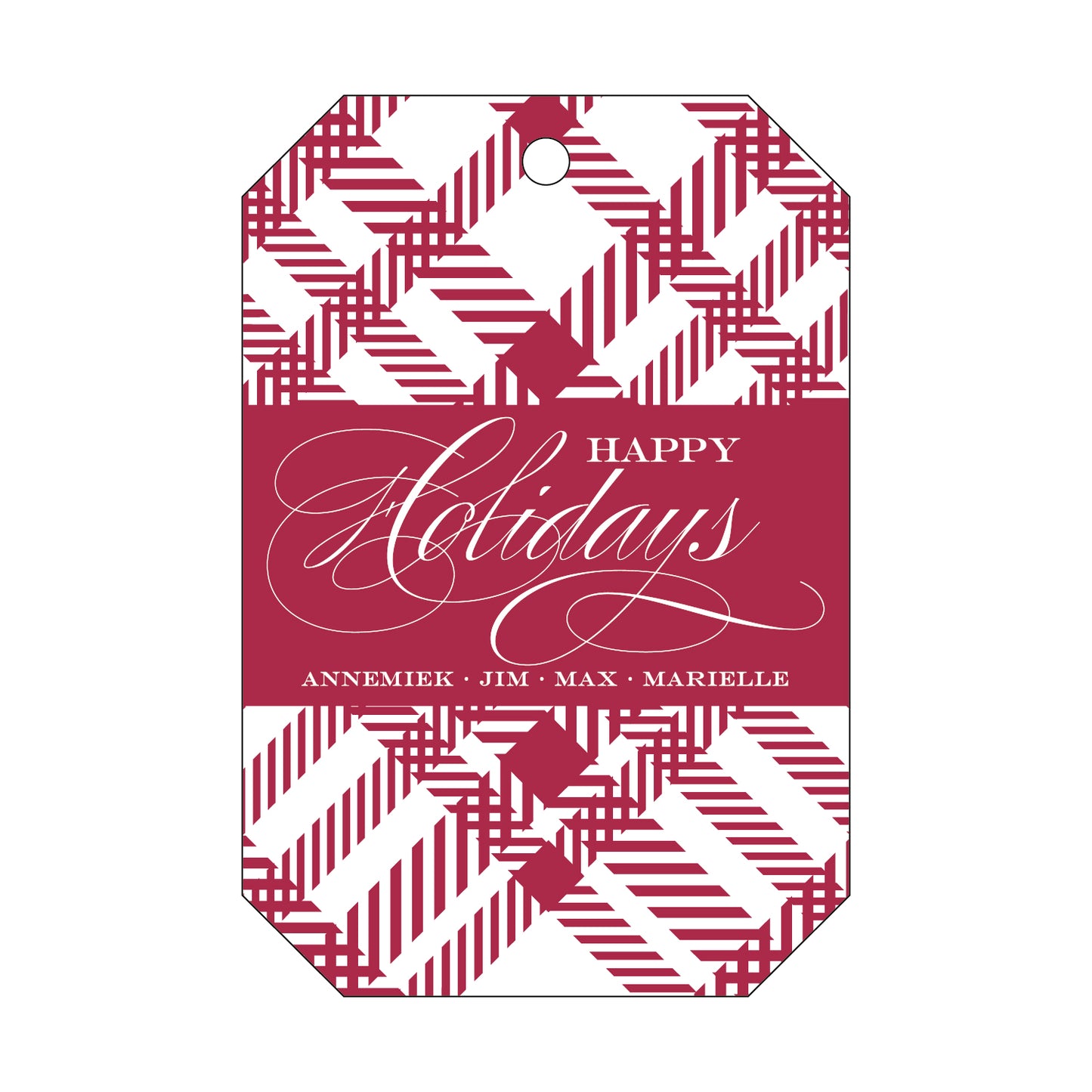 Personalized Gift Tag - T36