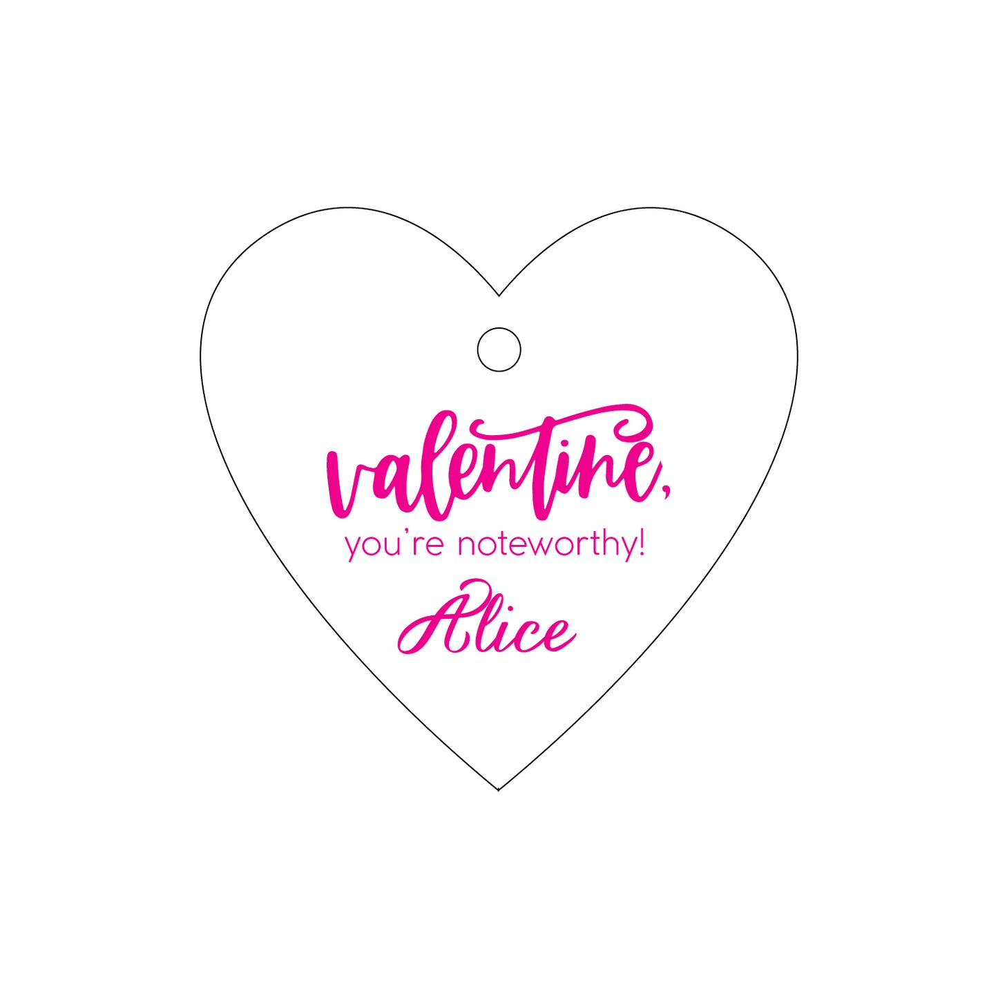 Personalized Gift Tag - T360