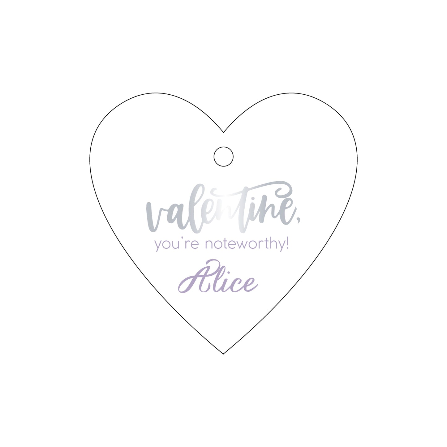 Personalized Gift Tag - T360