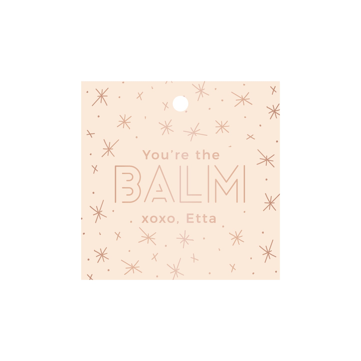 Personalized Gift Tag - T361