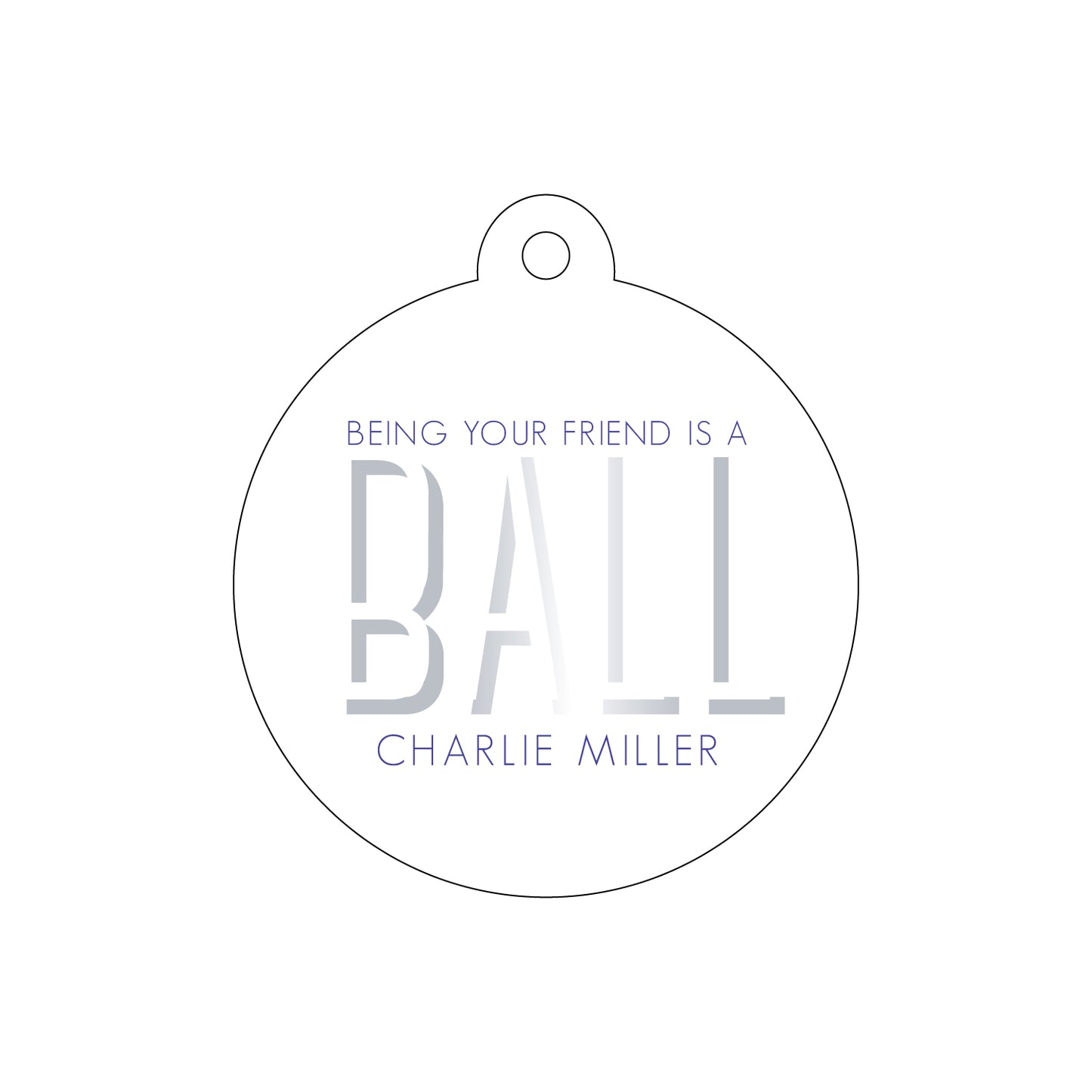 Personalized Gift Tag - T363