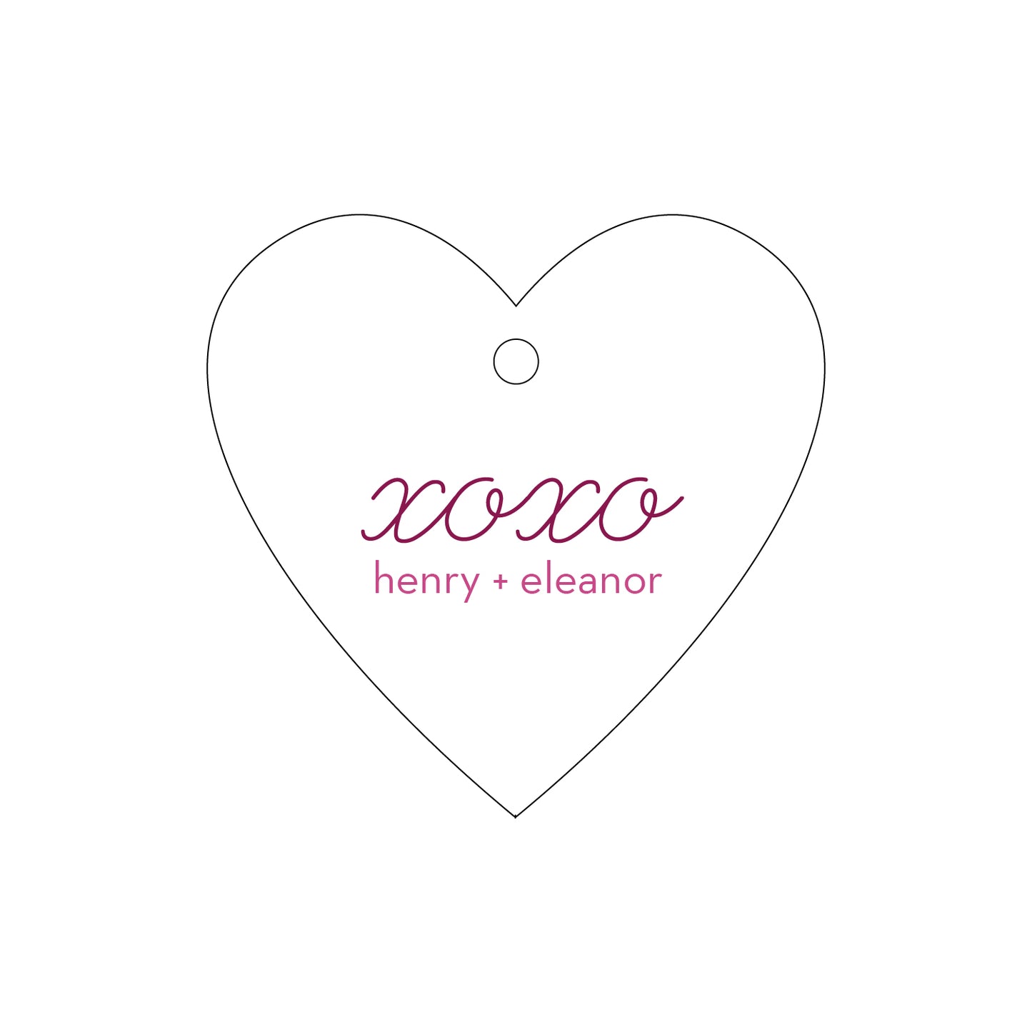 Personalized Gift Tag - T371