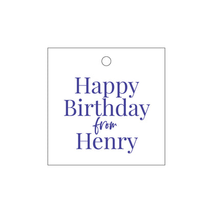 Personalized Gift Tag - T383