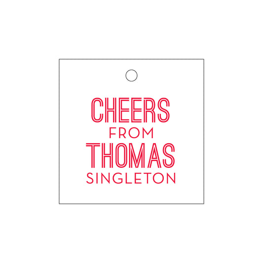 Personalized Gift Tag - T385