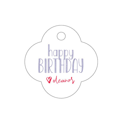 Personalized Gift Tag - T386
