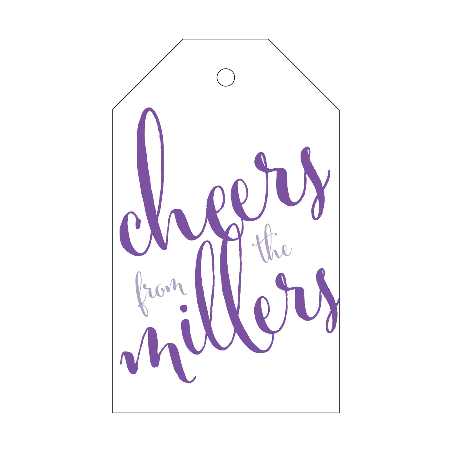 Personalized Gift Tag - T38