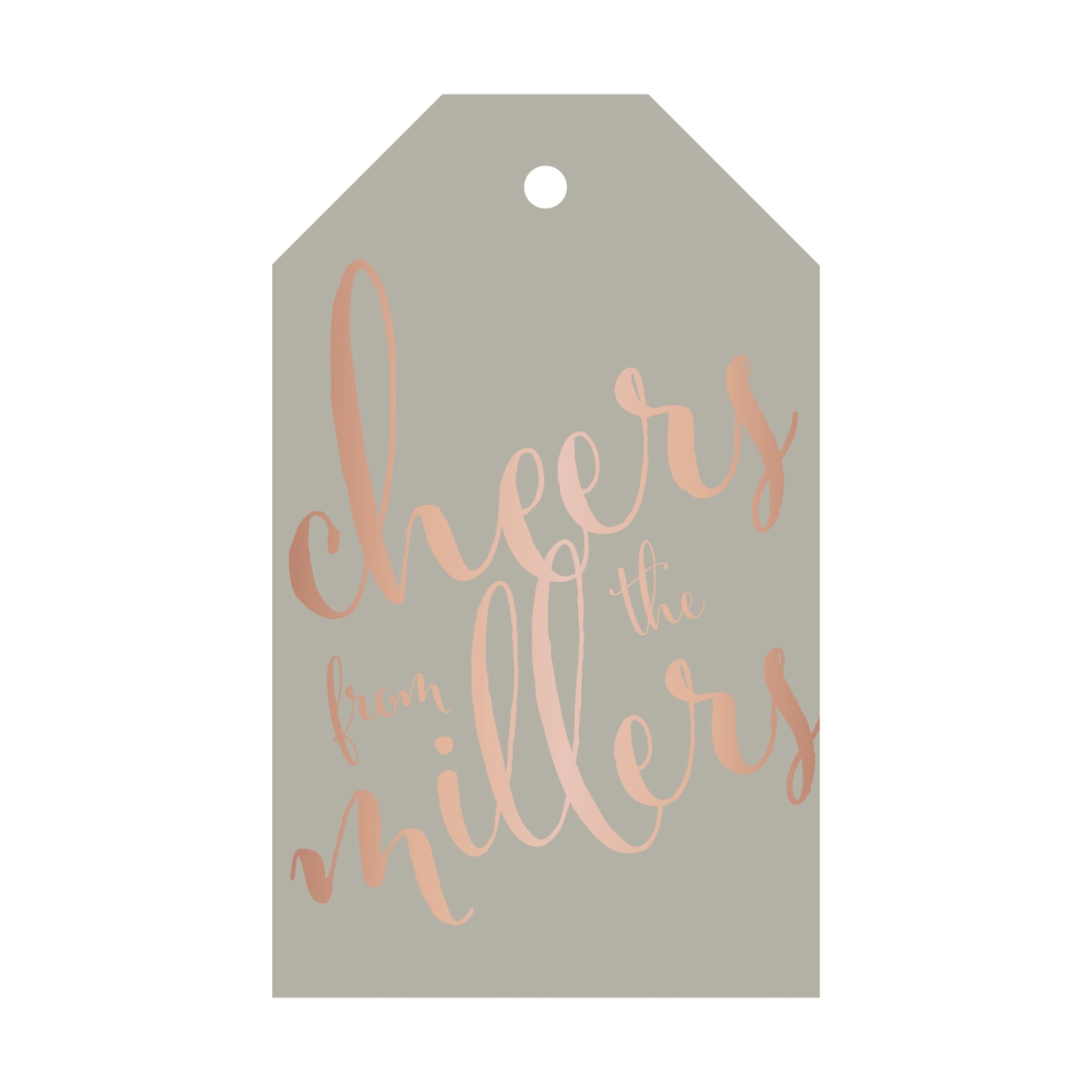 Personalized Gift Tag - T38