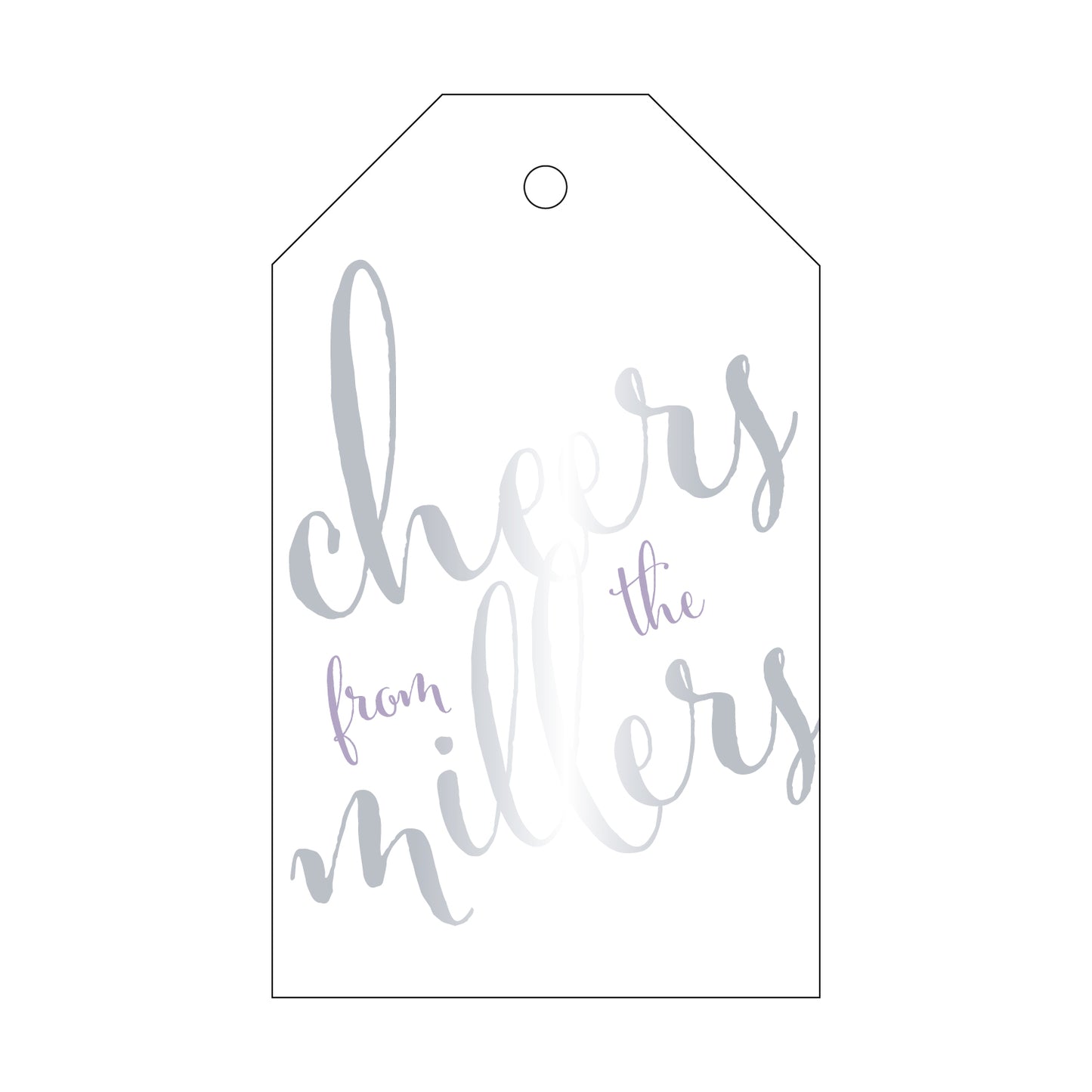 Personalized Gift Tag - T38