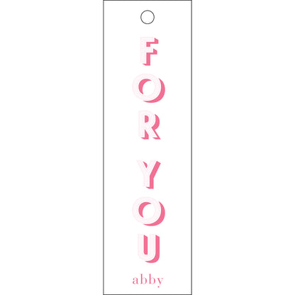 Personalized Gift Tag - T398