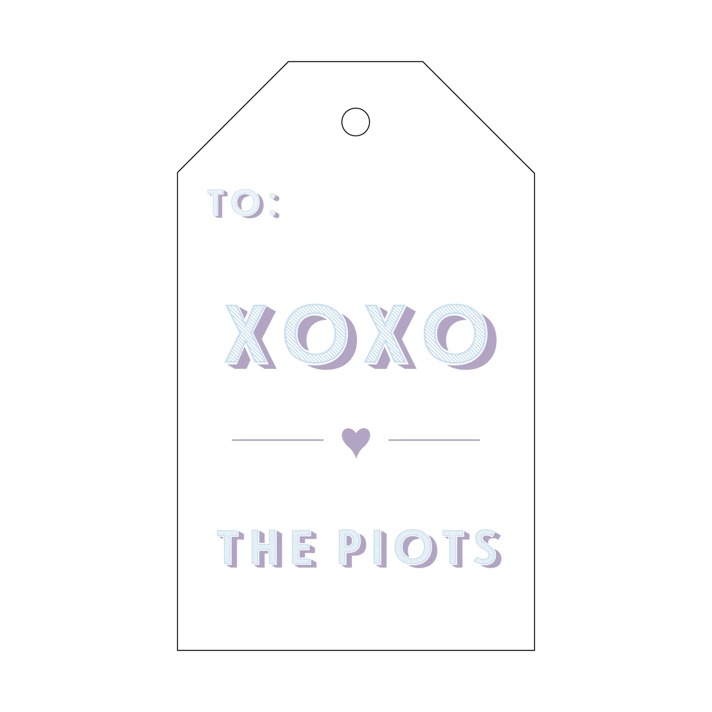 Personalized Gift Tag - T399