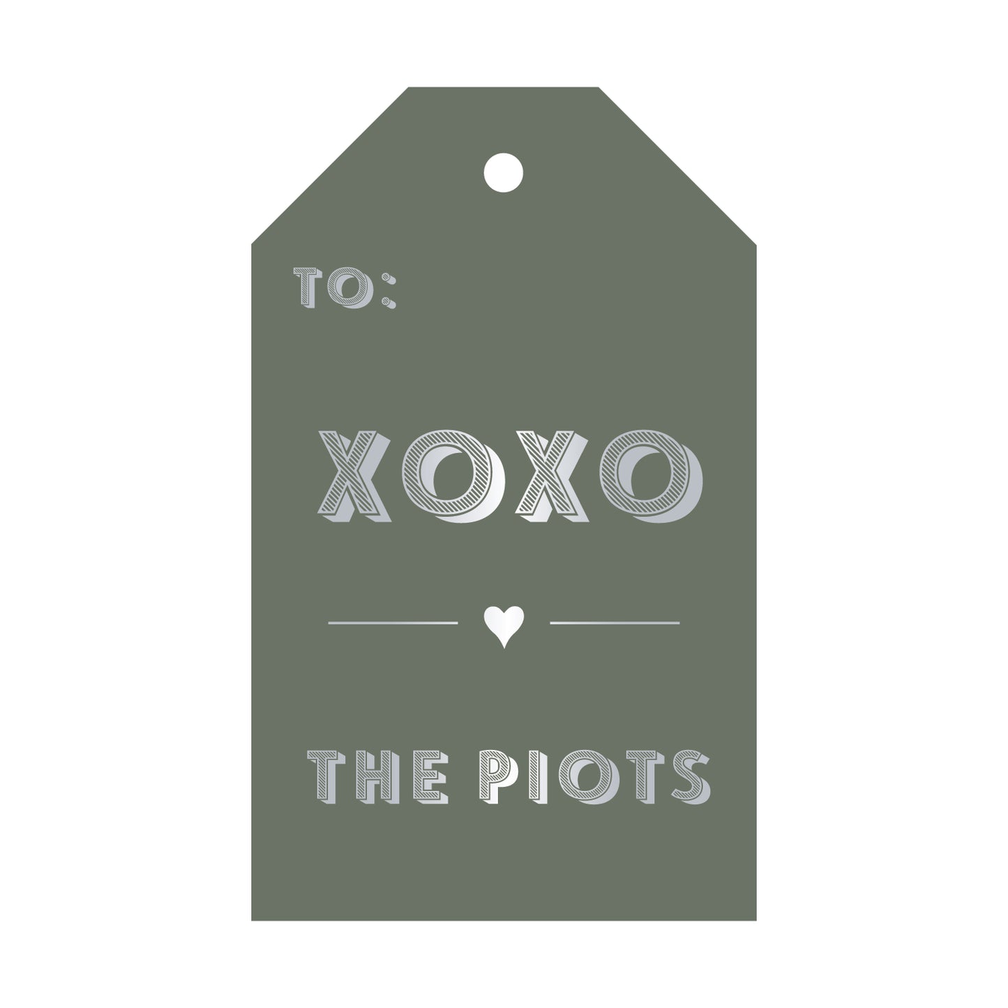 Personalized Gift Tag - T399