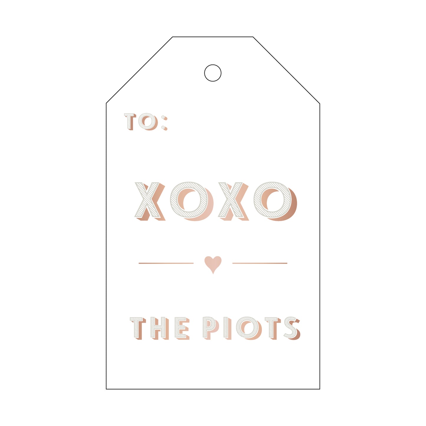Personalized Gift Tag - T399