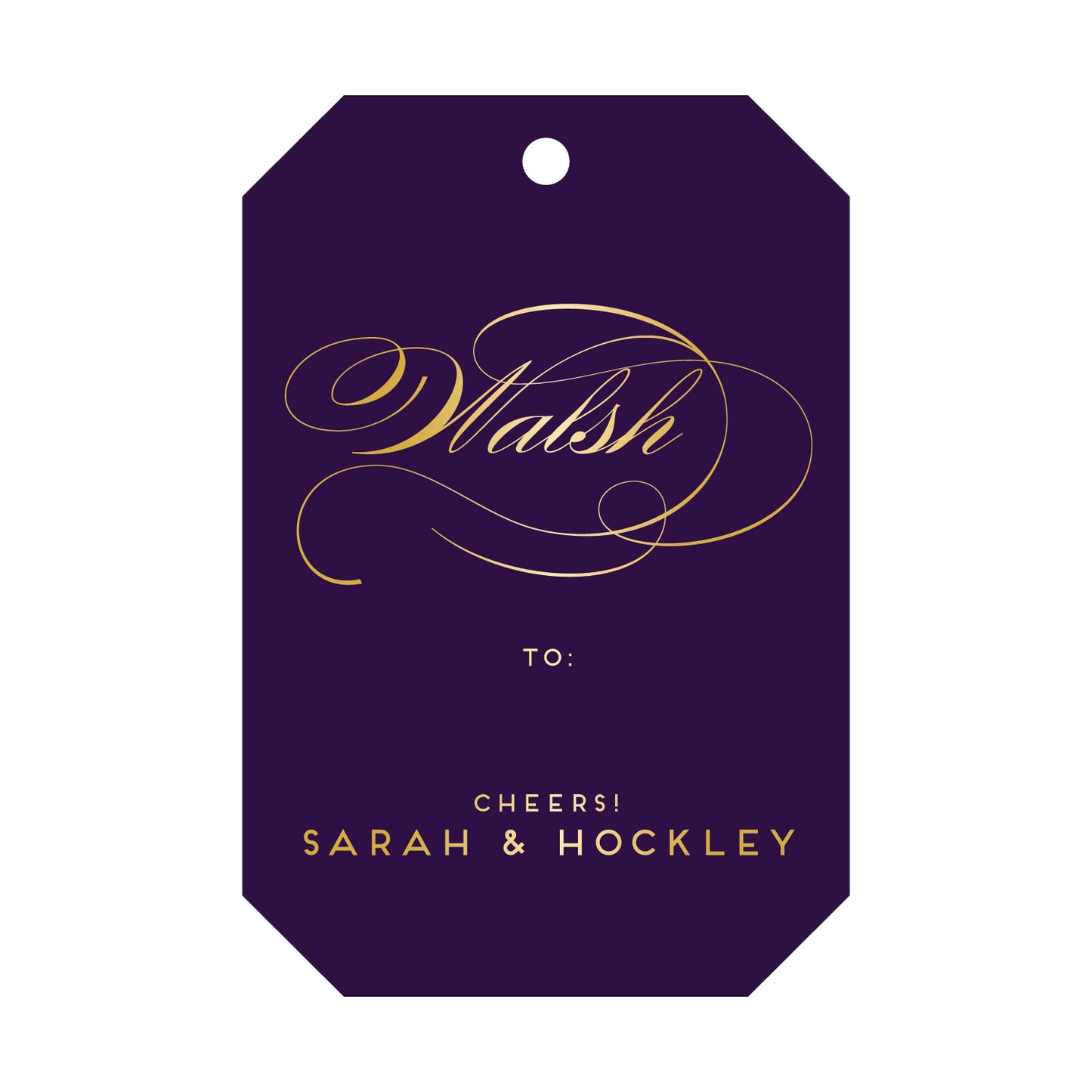 Personalized Gift Tag - T39