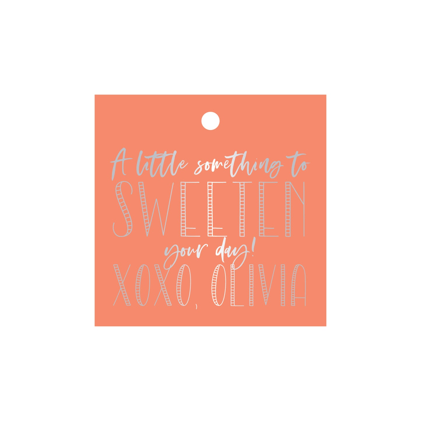 Personalized Gift Tag - T401