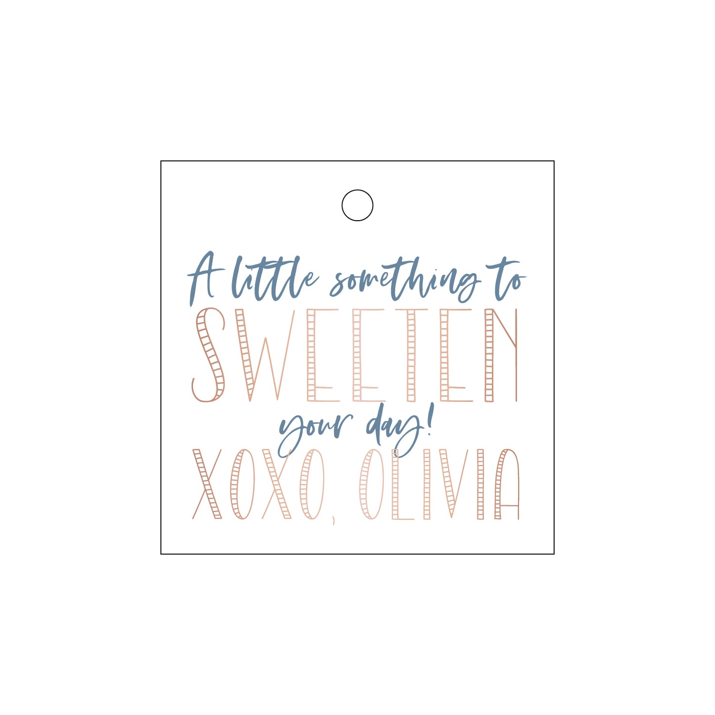 Personalized Gift Tag - T401