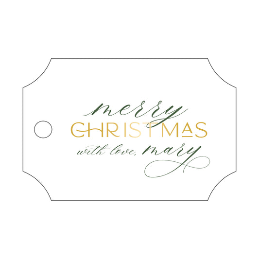 Personalized Gift Tag - T403