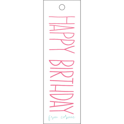 Personalized Gift Tag - T407