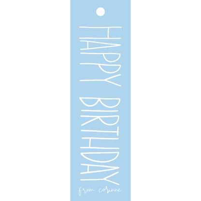 Personalized Gift Tag - T407
