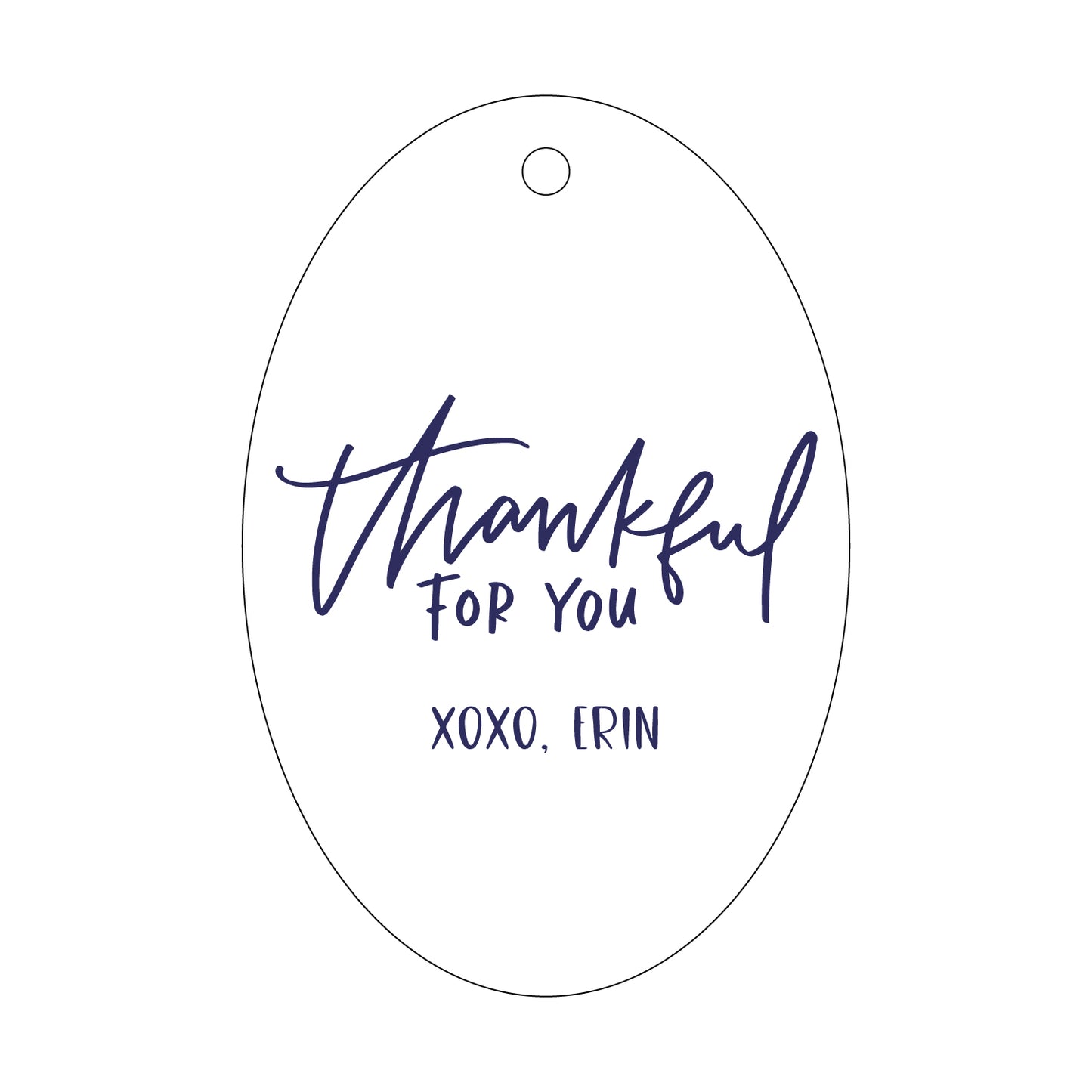 Personalized Gift Tag - T408