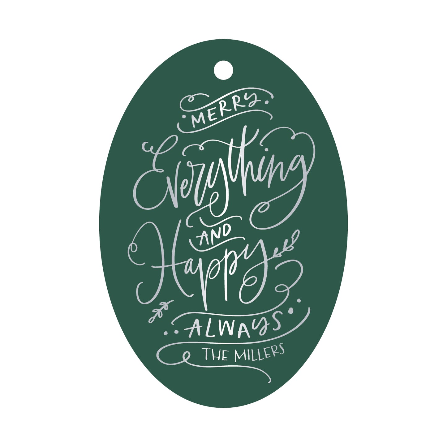 Personalized Gift Tag - T409