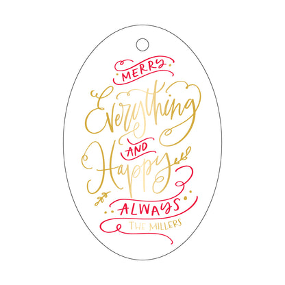 Personalized Gift Tag - T409