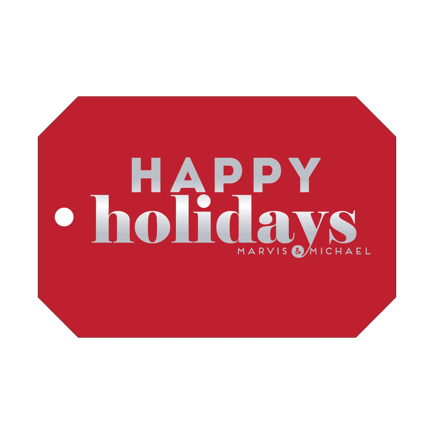 Personalized Gift Tag - T40