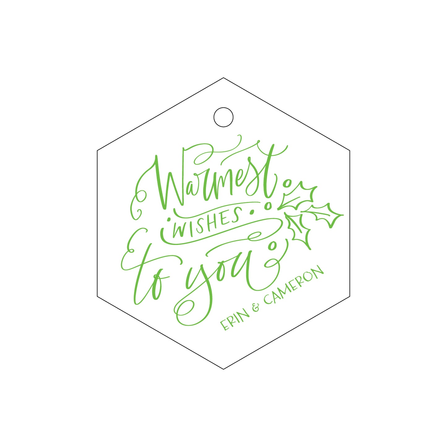 Personalized Gift Tag - T410