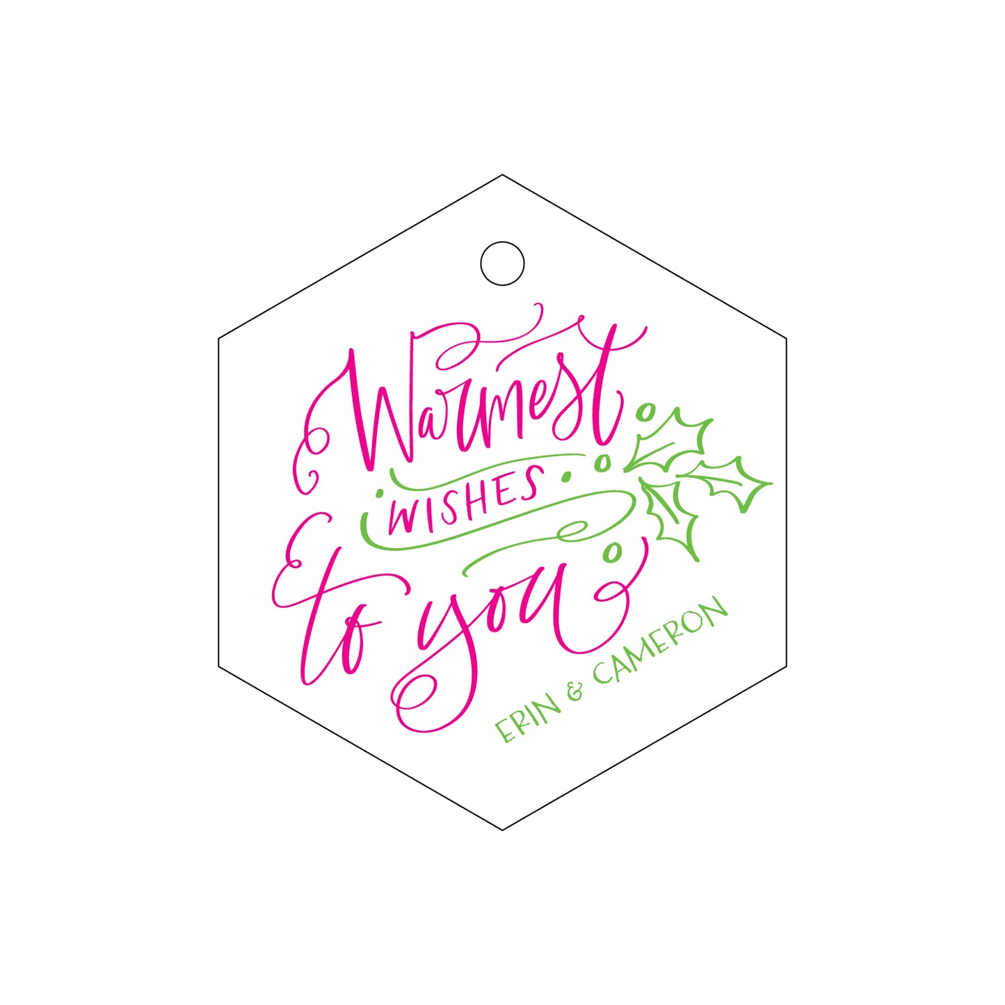 Personalized Gift Tag - T410