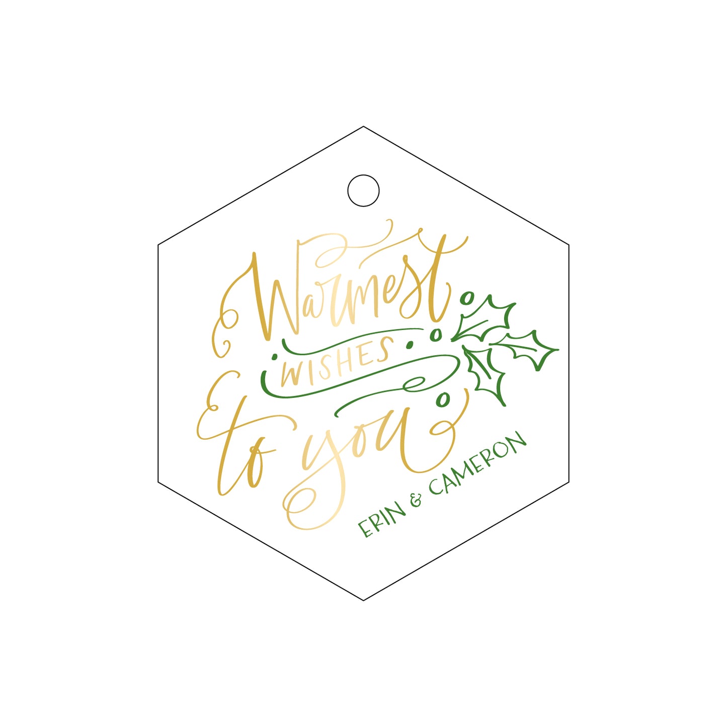 Personalized Gift Tag - T410