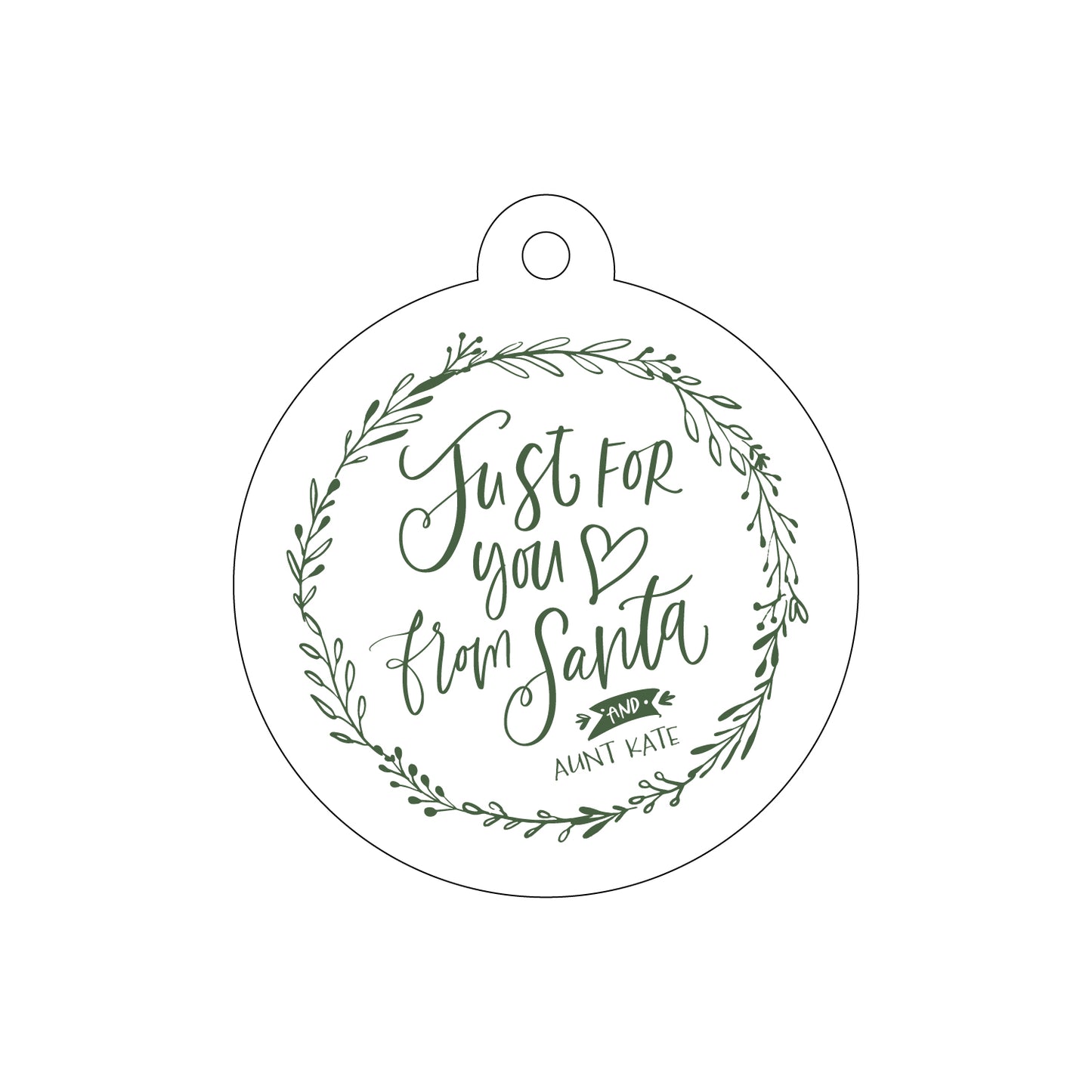 Personalized Gift Tag - 413