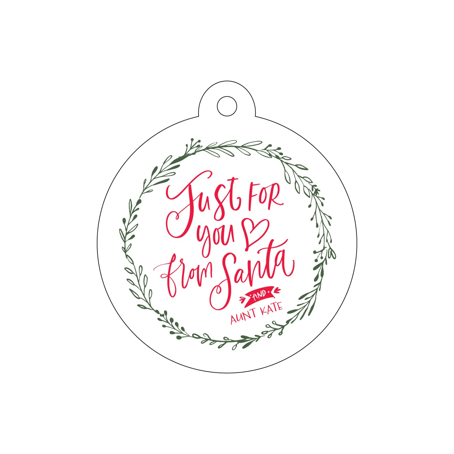 Personalized Gift Tag - 413