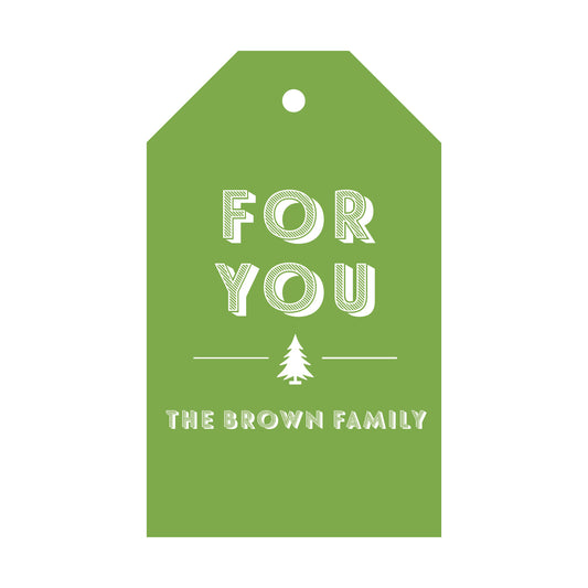 Personalized Gift Tag - T418