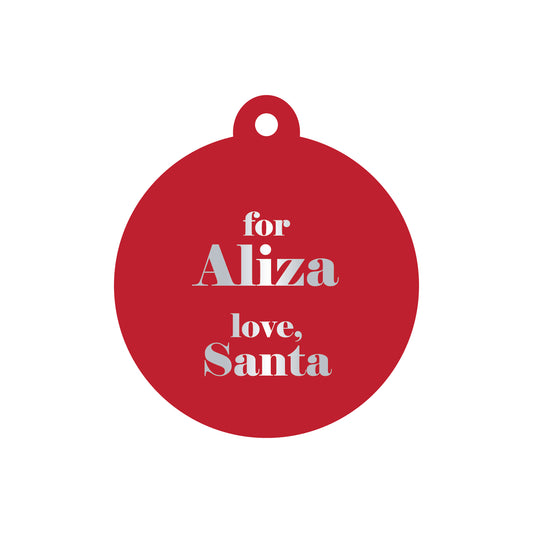 Personalized Gift Tag - T419