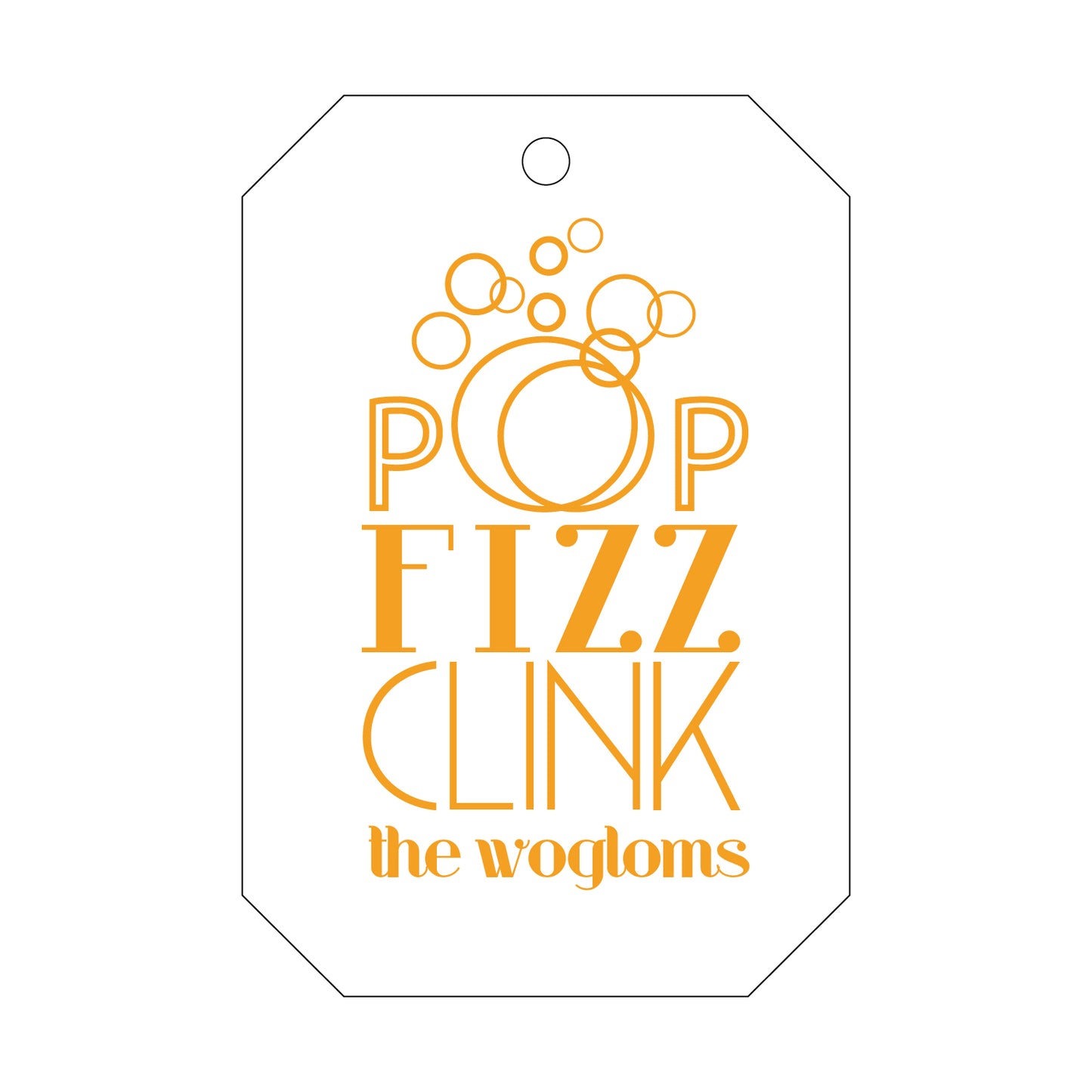 Personalized Gift Tag - T42