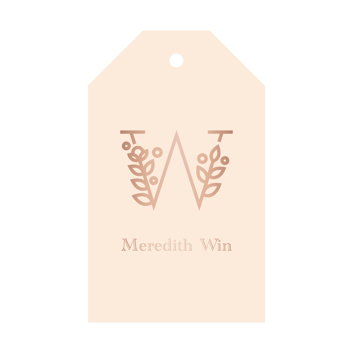 Personalized Gift Tag - T420