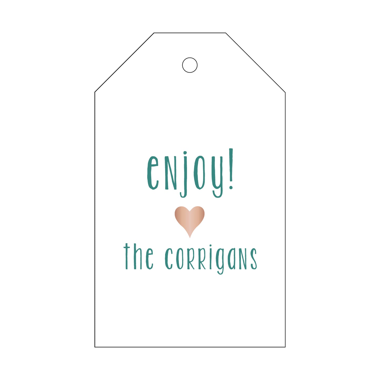 Personalized Gift Tag - T421