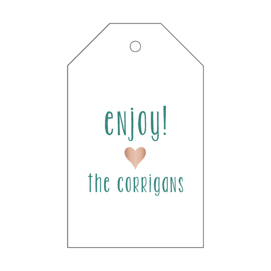 Personalized Gift Tag - T421