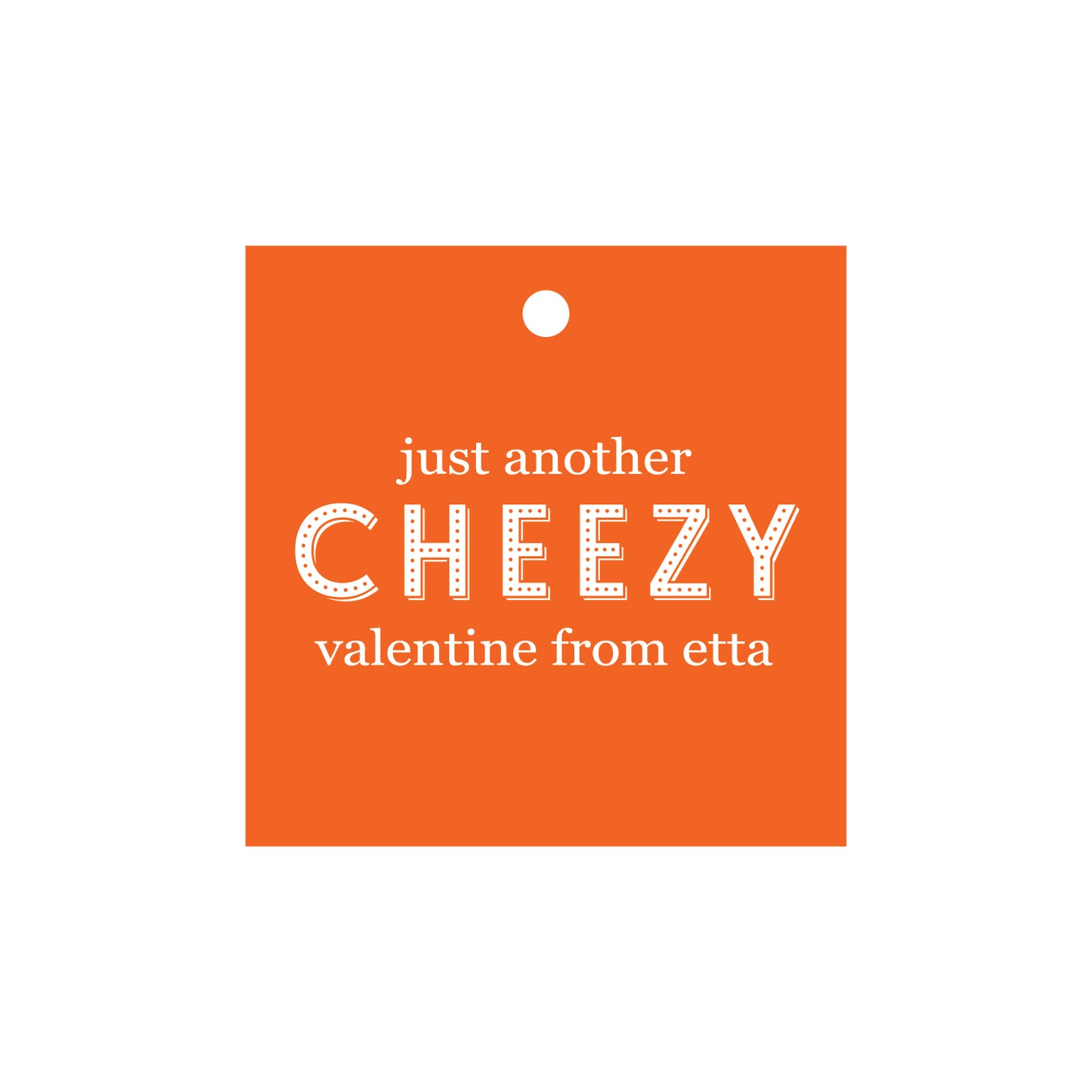 Personalized Gift Tag - T425