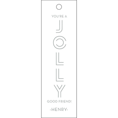 Personalized Gift Tag - T428