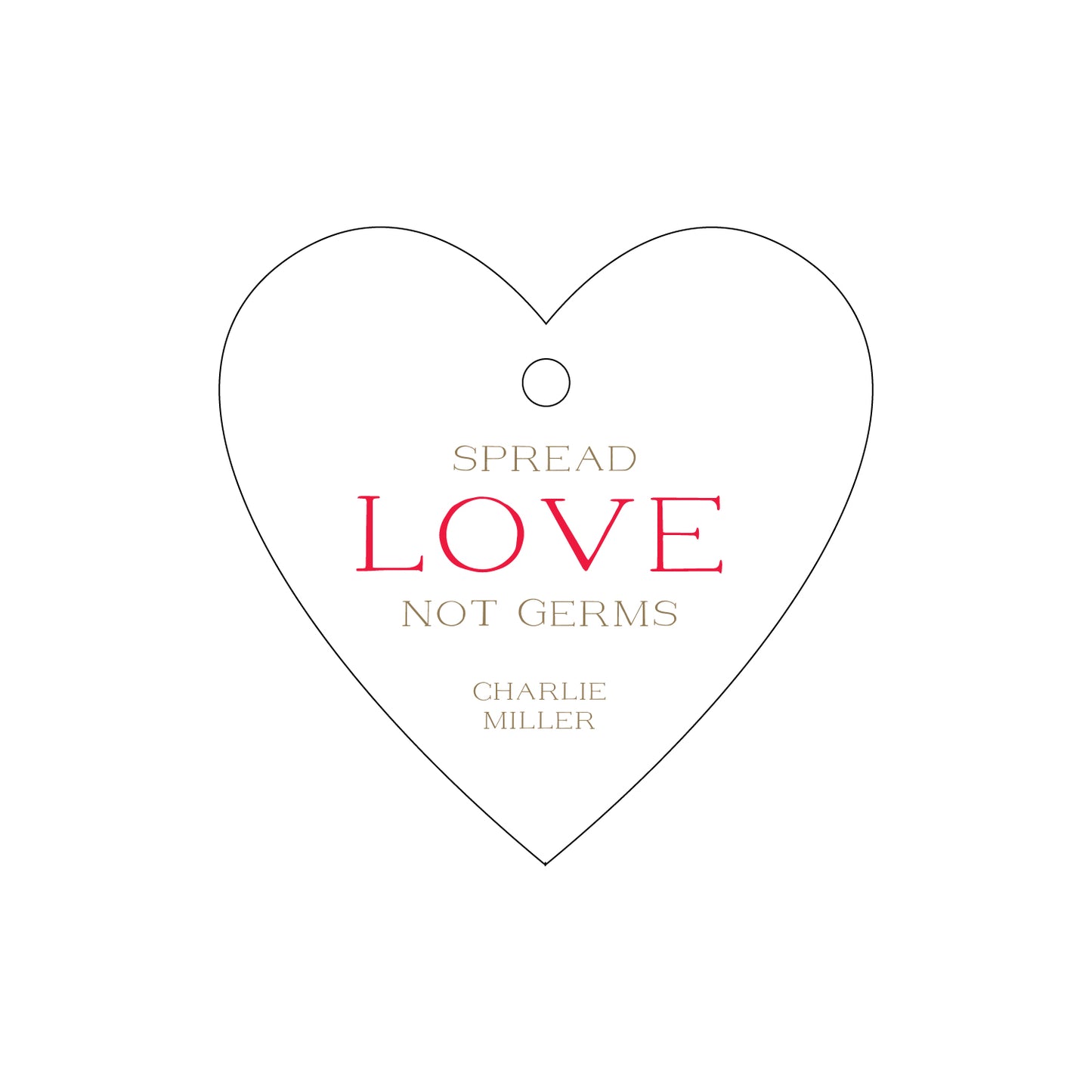 Personalized Gift Tag - T429