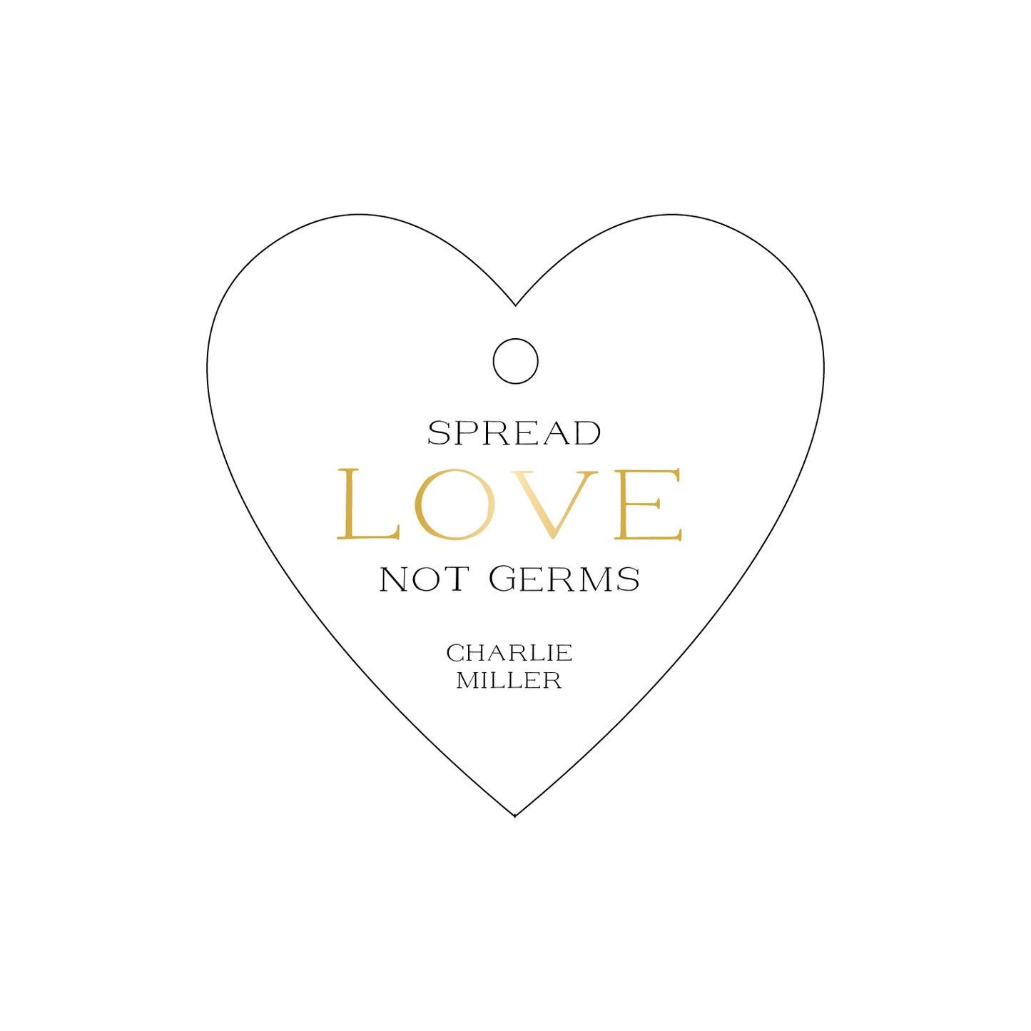 Personalized Gift Tag - T429