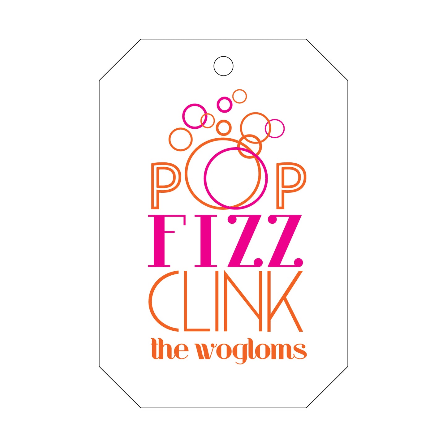 Personalized Gift Tag - T42