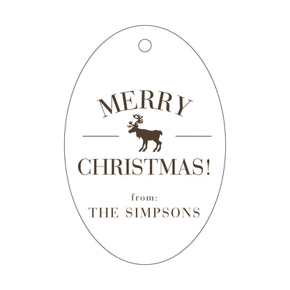 Personalized Gift Tag - T43