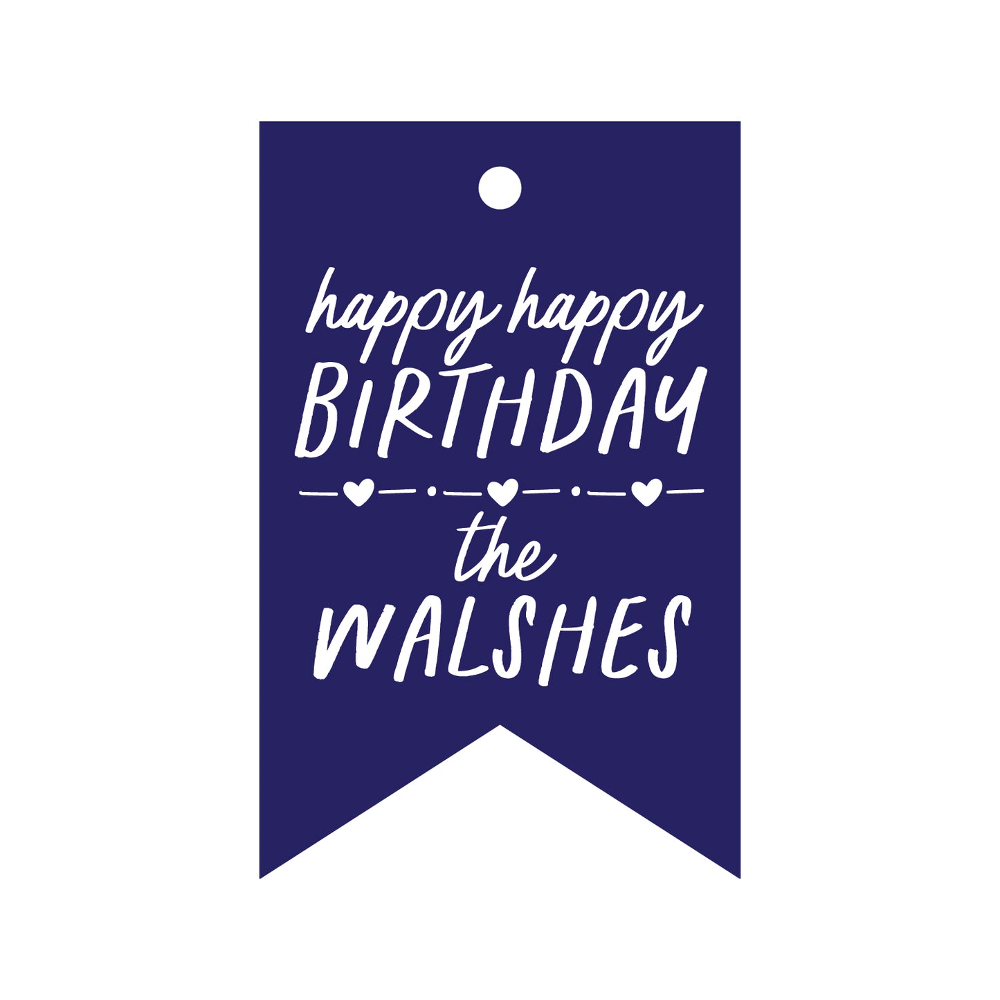 Personalized Gift Tag - T435