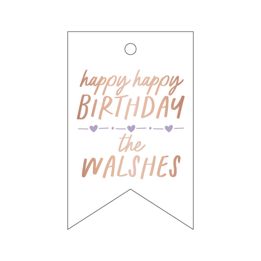 Personalized Gift Tag - T435