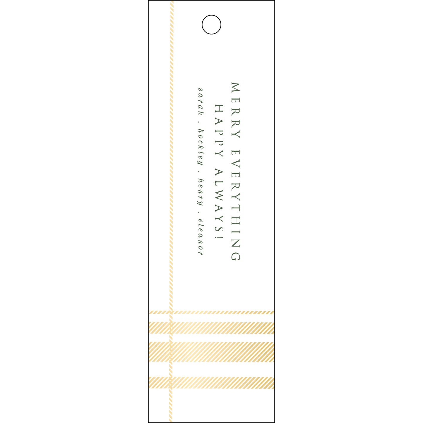 Personalized Gift Tag - T438